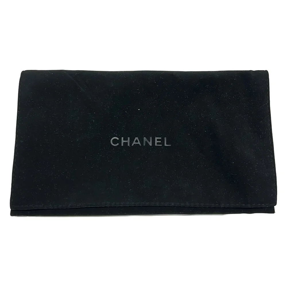 CHANEL trifold wallet